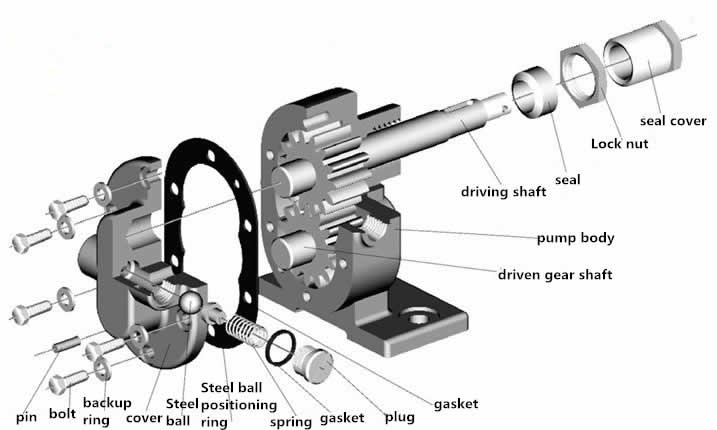 SS gear pump