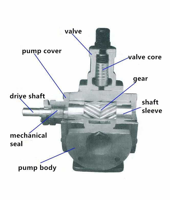 stainless steel gear pump