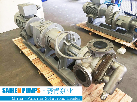 High Viscosity Heating Jacket Gear Oil Pump
