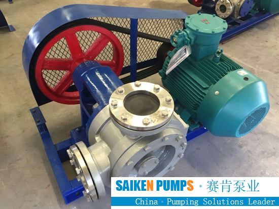 gear asphalt pump