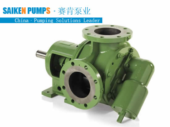 Internal gear pump for soap