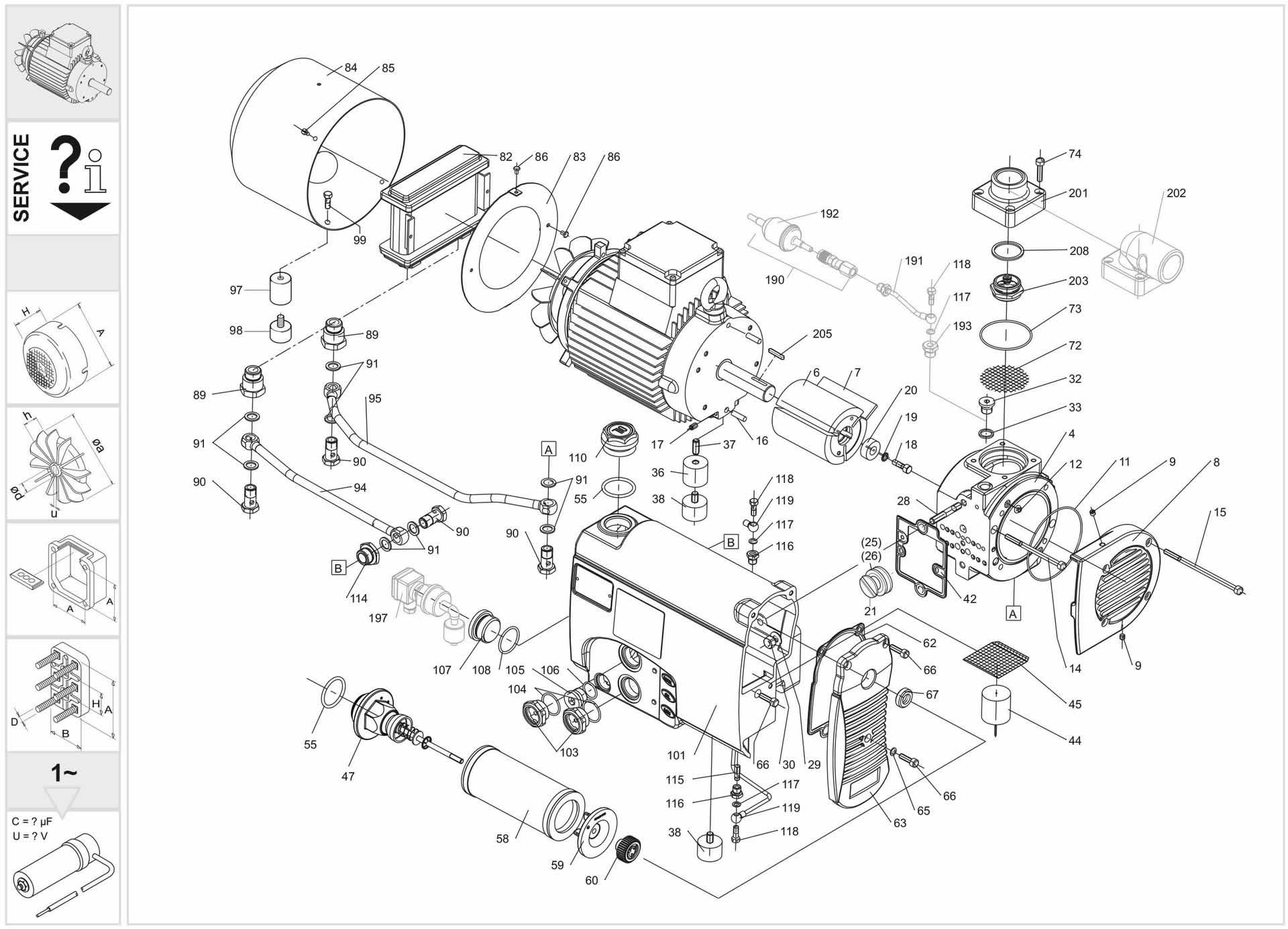 Becker vane vacuum pump in china