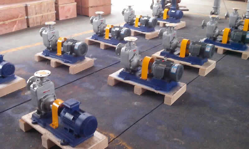 duplex stainless steel Material self-priming pump