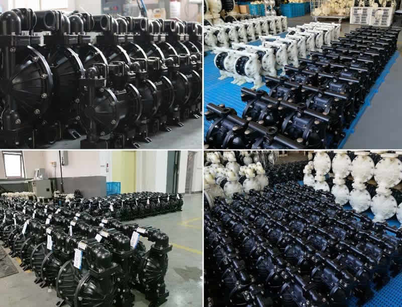 Aluminum diaphragm pump