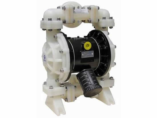 Air-Operated Diaphragm Pump Pneumatic Double Diaphragm Pump 3/8 Inlet &  Outlet Transfer Pump 1/4 Air Inlet for Chemical Industrial Use (18L/min)