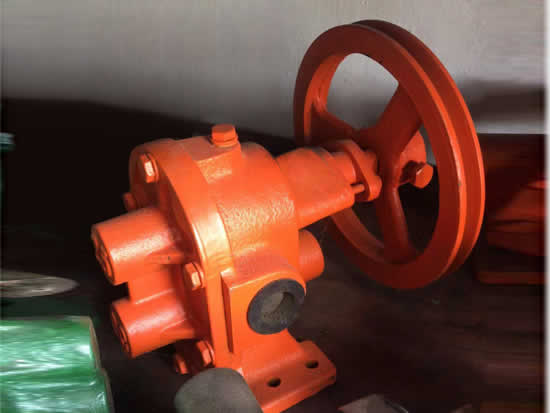 GC-13 Gear Oil Pump with belt pulley